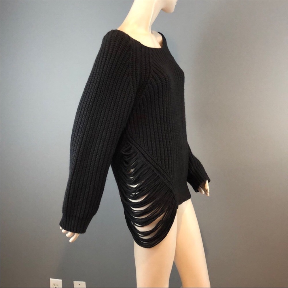 Zadig Voltaire thick sweater distressed